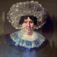 Origineel portret van Henriëtte Hofmann (1775-1839) in ca. 1830. Geschilderd door de Utrechtse portretschilder Jan Lodewijk Jonxis (1789-1866). Portret bevindt zich in particulier bezit in Bussum (Noord-Holland).