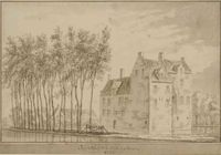 Huis en landgoed Rhijnauwen in 1726-1728. Bron: Het Gelders Archief, 1551, 1625.