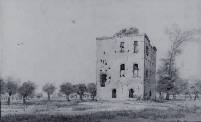 Kasteel Heemstede was, toen Roelant Roghman het kasteel ín 1646/47 tekende, reeds lang een ruïne. De tekening geeft te zien dat het middeleeuwse kasteel Heemstede oorspronkelijk een woontoren was, die later werd uitgebreid tot een blokvormig huis. Aan de voet van het huis is de gracht waar te nemen.