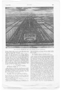 Bladzijde van het tijdschrift Buiten van 7 juni 1919 met een artikel over de historie van Kasteel Heemstede. Artikel gewijd aan de periode van verkoop op 21 juni 1919. Bron: SHH archief.