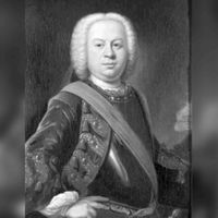 Portret van Jan Nicolaas Floris van Nassau -la Lecq (1709-1782). Bron: Nederlands Instituut voor Kunstgeschiedenis, Den Haag.
