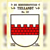 Het wapen van Ridderhofstad Tiellandt. Bron: onbekend.