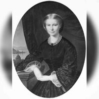 Portret van Maria Sophie van Westrenen (1839-1882). Bron: Nederlands Instituut voor Kunstgeschiedenis, Den Haag.