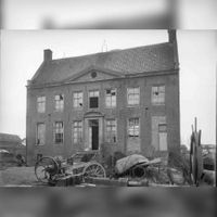 Het Huis De Wiers te Vreeswijk in december 1928. Bron: Rijksdienst voor het Cultureel Erfgoed (RCE) te Amersfoort, beeldbank, documentnummer: 10.551.