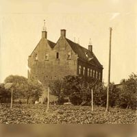 Gezicht op het landhuis De Wiers (Wiersedreef 3) te Vreeswijk in 1920. Bron: Het Utrechts Archief, catalogusnummer: 805445.
