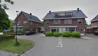De huizen van de Lavendel-oord (oneven) in 2019 gezien vanaf de Boekweit-oord. Bron: Google Maps Streetview NL.