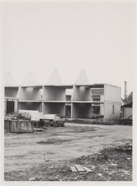 De nieuwbouw van de woningen en appartementen aan de Kostersgang in 1986 (4). Bron: Regionaal Archief Zuid-Utrecht (RAZU), 353.