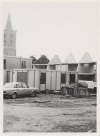 De nieuwbouw van de woningen en appartementen aan de Kostersgang in 1986 (2). Bron: Regionaal Archief Zuid-Utrecht (RAZU), 353.