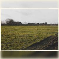 Het gebied de Weteringhoek met op de achtergrond de boerderijen aan de Houtensewetering in ca. 2000. Bron: Regionaal Archief Zuid-Utrecht (RAZU), 353.
