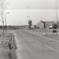 De kruising van de Odijkseweg en de Binnenweg op 1 maart 1982 naar een foto van Jos Schalkwijk. Bron: Regionaal Archief Zuid-Utrecht (RAZU), 353.
