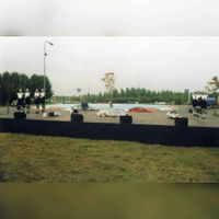 De opening van de UFO Landingsbaan bij De Staart op 22 oktober 2003. Bron: Regionaal Archief Zuid-Utrecht (RAZU), 353.