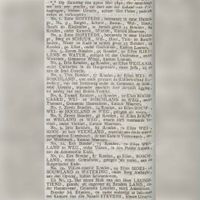Krantenadvertentie met de aangeboden Bosch van Drakestein goederen die geveild zouden gaan worden op 23 mei 1840. Bron: Delpher.nl.