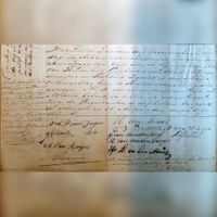 Handtekening onderaan de veilingakte van de nieuwe eigenaar van de landerijen en boerderijen aan de Oud Wulfseweg in oktober 1922. Bron: Regionaal Archief Zuid-Utrecht (RAZU), 063, 481, aktenummer: 4324.
