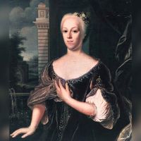 Portret van Helena Jacoba de Vicq (1724-1768), echtgenote van Diederik Jacob van Tuyll van Serooskerken (1707-1776) Bron: Nederlands Instituut voor Kunstgeschiedenis, Den Haag.