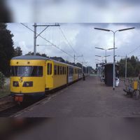 Station Kerkrade Centrum op 2 september 1986. Bron: Wikipedia.