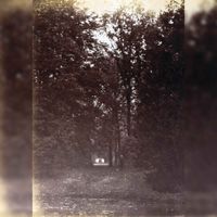 Gezicht in het park bij het huis Nieuw Amelisweerd (Koningslaan 1) te Bunnik, met op de achtergrond het huis en rechts H.P.C. Bosch van Drakestein in 1876-1880. Bron: Het Utrechts Archief, catalogusnummer: 222626.