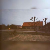 Het net afgebroken hoofdgebouw van boerderij de Dijkhoeve gezien vanaf de Lobbendijk. De familie Van Nifterik woonde nog enkele jaren tot 1985 in het bijhuis van het boerderijterrein. Collectie Hans Schemmekes RAZU, 353.