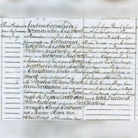 Beschrijving uit het repertoire van notaris Pieter Adriaan van Schermbeek van verkoop van de ambachtsheerlijkheid Schalkwijk uit december van het jaar 1819. Bron: HUA, 34-4.