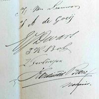 Op zaterdag 15 april 1871 ten overstaan van de Utrechtse notaris Gerrit Hondius van den Broek verkocht de familie Munnicks van Cleeff de boerderij De Ketel aan de heer van Leeuwen voor f. 12.000,-. Eind beschrijving van akte. Bron: HUA, 34-4, 3735, aktenummers: 1821 en 1822.