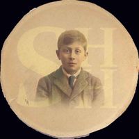 Ingekleurde portretfoto van Frans Jabes van Beeck Calkoen op de leeftijd van 12½ jaar in 1917. Bron: HUA, 1135, 437.
