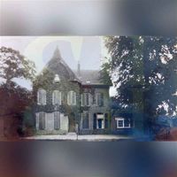 Foto van de voorgevel van het huis Bloemerwaard te Bunnik in 1929. Bron: HUA, 1135, 439.