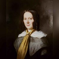 Portret van Angelique Henriette Hora Siccama (1808-1872), gehuwd op 31 juli 1834 met Aarnoud Jan van Beeck Calkoen (1805-1874). Bron: RKD.